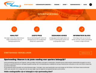 sportvoeding.net screenshot