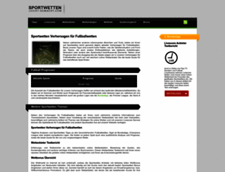 sportwetten-leicht-gemacht.com screenshot