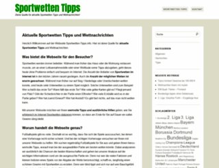 sportwetten-tipps.info screenshot
