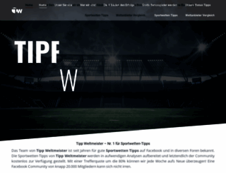 sportwetten-tippweltmeister.com screenshot