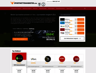 sportwettenanbieter.com screenshot