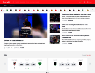 sporty.com screenshot