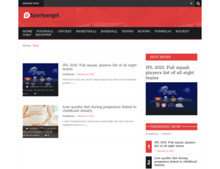sportyangel.com screenshot