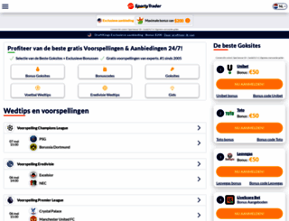 sportytrader.nl screenshot