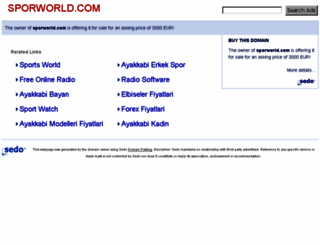 sporworld.com screenshot