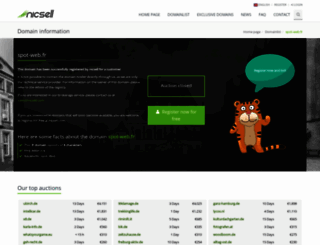spot-web.fr screenshot