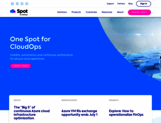 spotinst.com screenshot