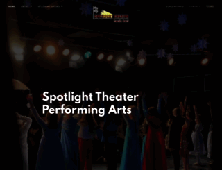 spotlighttheater-cr.com screenshot