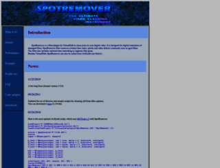 spotremoverfilter.com screenshot