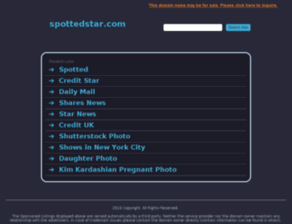 spottedstar.com screenshot