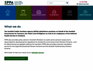 sppa.gov.uk screenshot