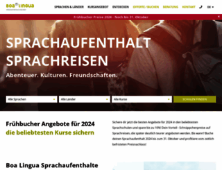 sprachreise-ratgeber.com screenshot