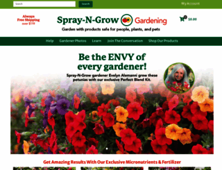 spray-n-grow.com screenshot