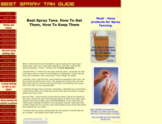 spray-tan-byron-bay.com screenshot