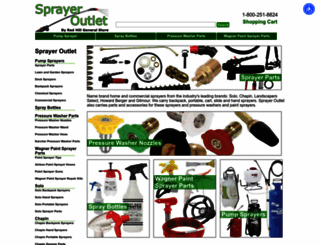 sprayer-outlet.com screenshot