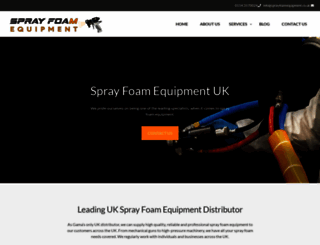 sprayfoamequipment.com screenshot