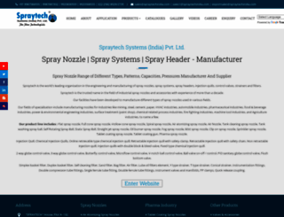 spraytechindia.com screenshot