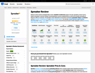 spreaker.knoji.com screenshot