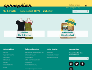 spreeglueck.com screenshot