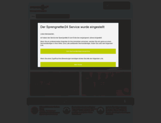 sprengnetter24.de screenshot