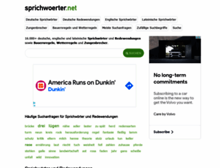 sprichwoerter.net screenshot