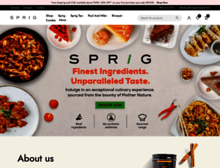 sprig.co.in screenshot