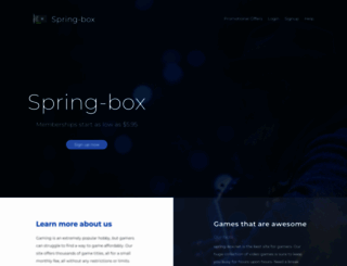 spring-box.net screenshot