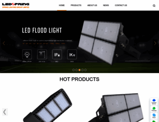 spring-lighting.com screenshot