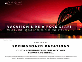 springboardvacations.com screenshot