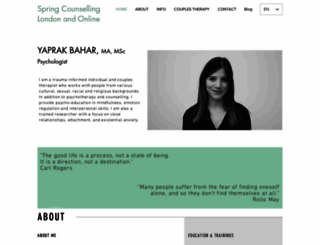 springcounselling.com screenshot