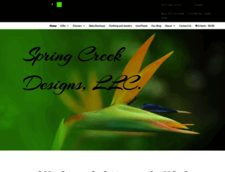 springcreekdesigns.net screenshot