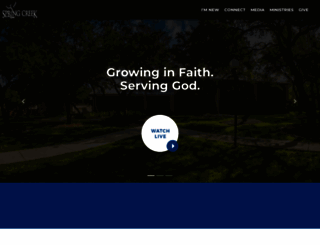 springcreekumc.org screenshot