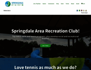 springdalepool.com screenshot