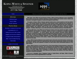springfield-law.com screenshot