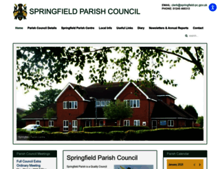 springfield-pc.gov.uk screenshot