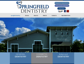 springfielddentistryfm.com screenshot