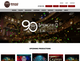 springfieldlittletheatre.org screenshot