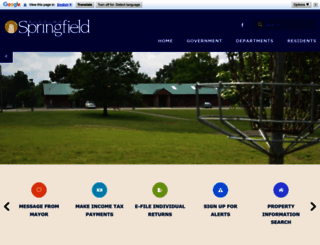 springfieldmich.com screenshot