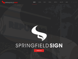 springfieldsign.com screenshot