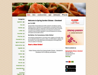 springgardenoh.com screenshot