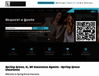 springgroveinsurance.net screenshot