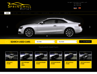 springhillmotorslouth.com screenshot
