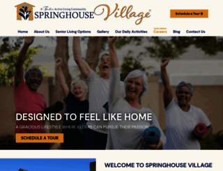 springhousevillage.net screenshot