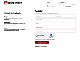 springimportusa.com screenshot