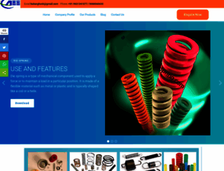 springmanufacturers.co.in screenshot