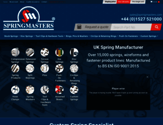springmasters.com screenshot