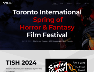 springofhorror.com screenshot
