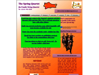 springquartet.co.uk screenshot