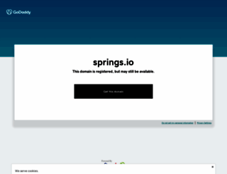 springs.io screenshot