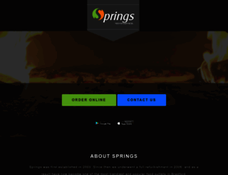 springsonline.co.uk screenshot